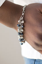 Load image into Gallery viewer, Just for the fund of it - Blue Bracelet AND Trust Fund Baby Blue Necklace--SOLD AS SET