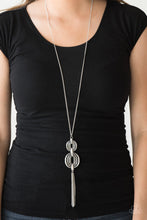 Load image into Gallery viewer, Timelessly Tassel - Silver Necklace