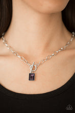 Load image into Gallery viewer, Wear It Like You Mean It - Purple Necklace