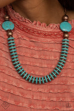 Load image into Gallery viewer, Desert Rival - Blue Necklace
