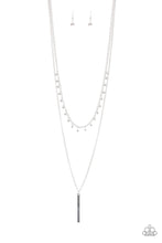 Load image into Gallery viewer, Keep Your Eye On The Pendulum - SILVER Necklace