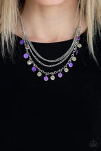 Load image into Gallery viewer, Beach Flavor - Purple Necklace