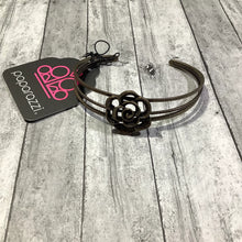 Load image into Gallery viewer, Rosy Repose -Brass Bracelet