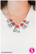 Load image into Gallery viewer, COUGAR- RED NECKLACE