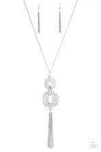 Load image into Gallery viewer, Timelessly Tassel - Silver Necklace