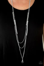 Load image into Gallery viewer, Shimmer Showdown - WHITE Lanyard