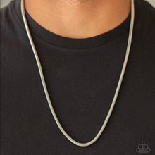 Load image into Gallery viewer, Victory Lap - Silver Urban Necklace- Men's Necklace