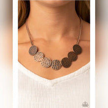 Load image into Gallery viewer, Flip and Coin - Copper Necklace