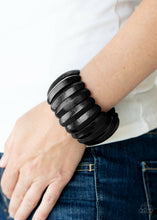 Load image into Gallery viewer, Colorful Conga- Black Bracelet