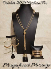 Load image into Gallery viewer, Fashion Fix Set-Magnificent Mussing- GOLD complete Trend October