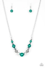 Load image into Gallery viewer, THE BIG LEAGUER -GREEN NECKLACE and Very VIP Green Bracelet --SET SOLD TOGETHER