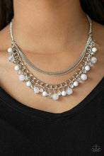 Load image into Gallery viewer, Wait and Sea - White Necklace