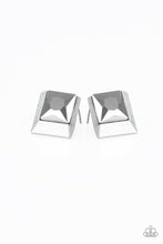 Load image into Gallery viewer, Stellar Square - Silver Earrings
