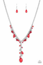 Load image into Gallery viewer, Crystal Couture - Red Necklace