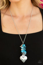 Load image into Gallery viewer, Beach Buzz- Blue Necklace
