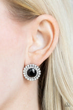 Load image into Gallery viewer, My Second Castle - Black Earrings