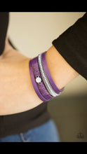 Load image into Gallery viewer, Catwalk Craze - Purple Bracelet