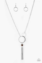 Load image into Gallery viewer, OFF SHORE ODYSSEY -BROWN NECKLACE