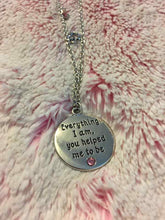 Load image into Gallery viewer, EVERYTHING I AM -WHITE NECKLACE