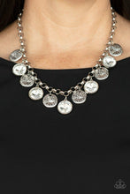 Load image into Gallery viewer, Spot on Sparkle -WHITE Necklace