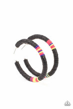 Load image into Gallery viewer, Colorfully Contagious - Black Earring
