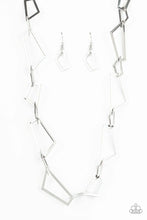 Load image into Gallery viewer, Shattering Records - Silver Necklace