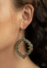 Load image into Gallery viewer, Taj Mahal Majesty - Brass Earring