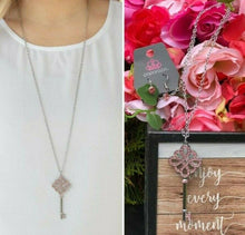 Load image into Gallery viewer, Unlocked - Pink Necklace