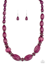 Load image into Gallery viewer, High Alert - Purple Necklace