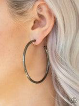 Load image into Gallery viewer, Double or Nothing - Black Earrings