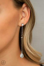 Load image into Gallery viewer, When It Reins -White Earrings
