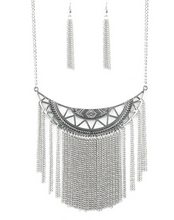 Load image into Gallery viewer, Empress Excursion - Silver Necklace