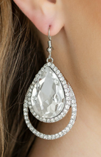 Load image into Gallery viewer, Famous - White Earrings
