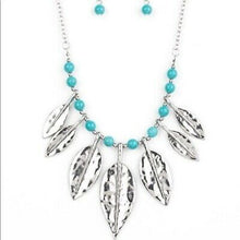 Load image into Gallery viewer, HIGHLAND HARVESTER - BLUE NECKLACE