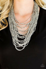 Load image into Gallery viewer, Dauntless Dazzle - Silver Necklace