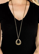 Load image into Gallery viewer, Glitz And Grind - BRASS Necklace