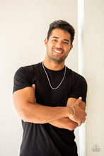 Load image into Gallery viewer, Victory Lap - Silver Urban Necklace- Men's Necklace
