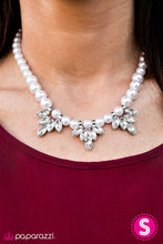 Load image into Gallery viewer, Ice Crystals  - White  Necklace
