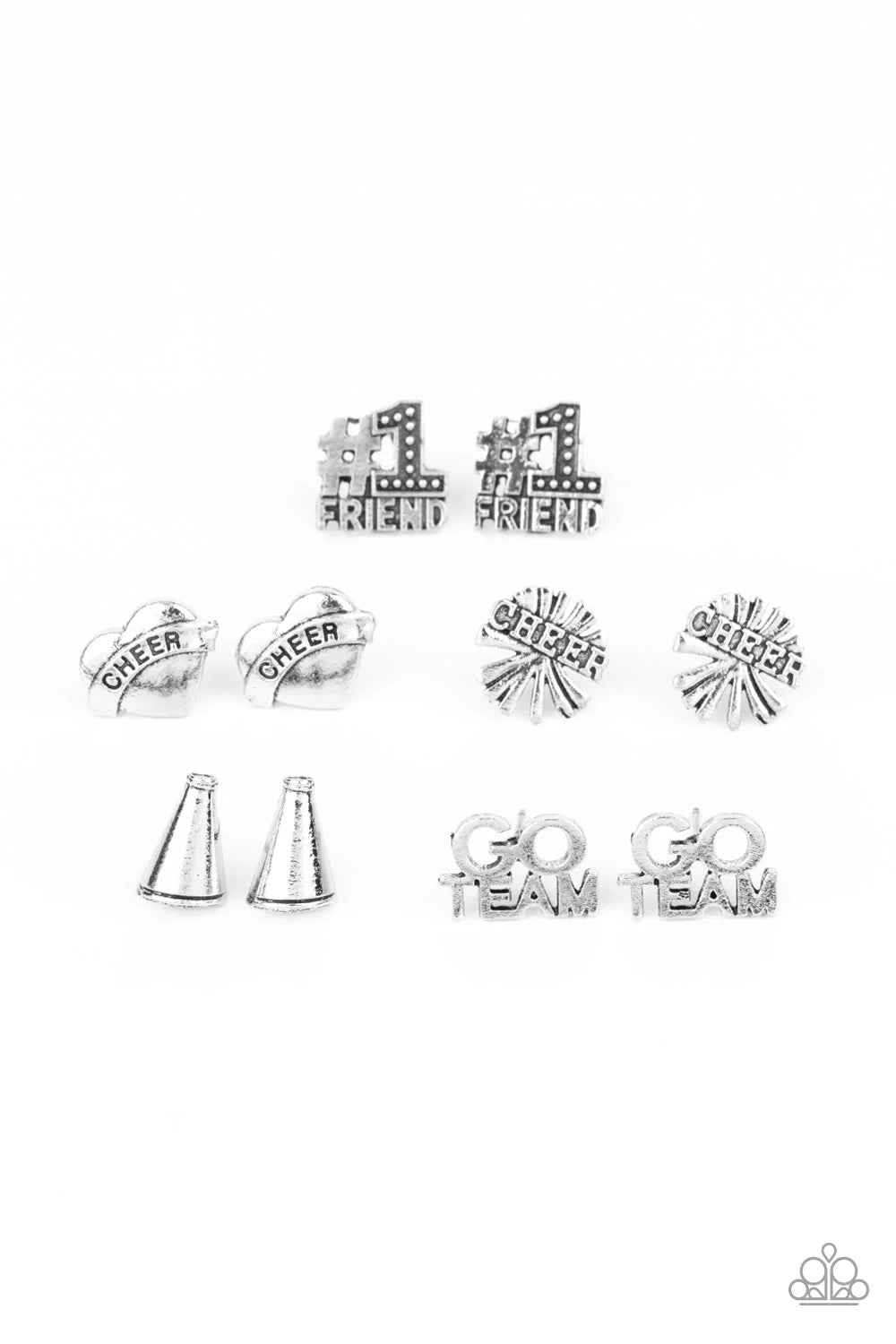 Lil Diva's (kids) CHEER THEMED   shaped post earring ***4 for $1***