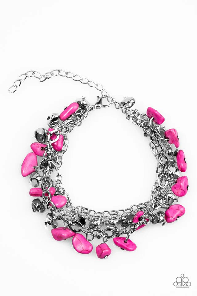 Colorful Cliffs - PINK BRACELET