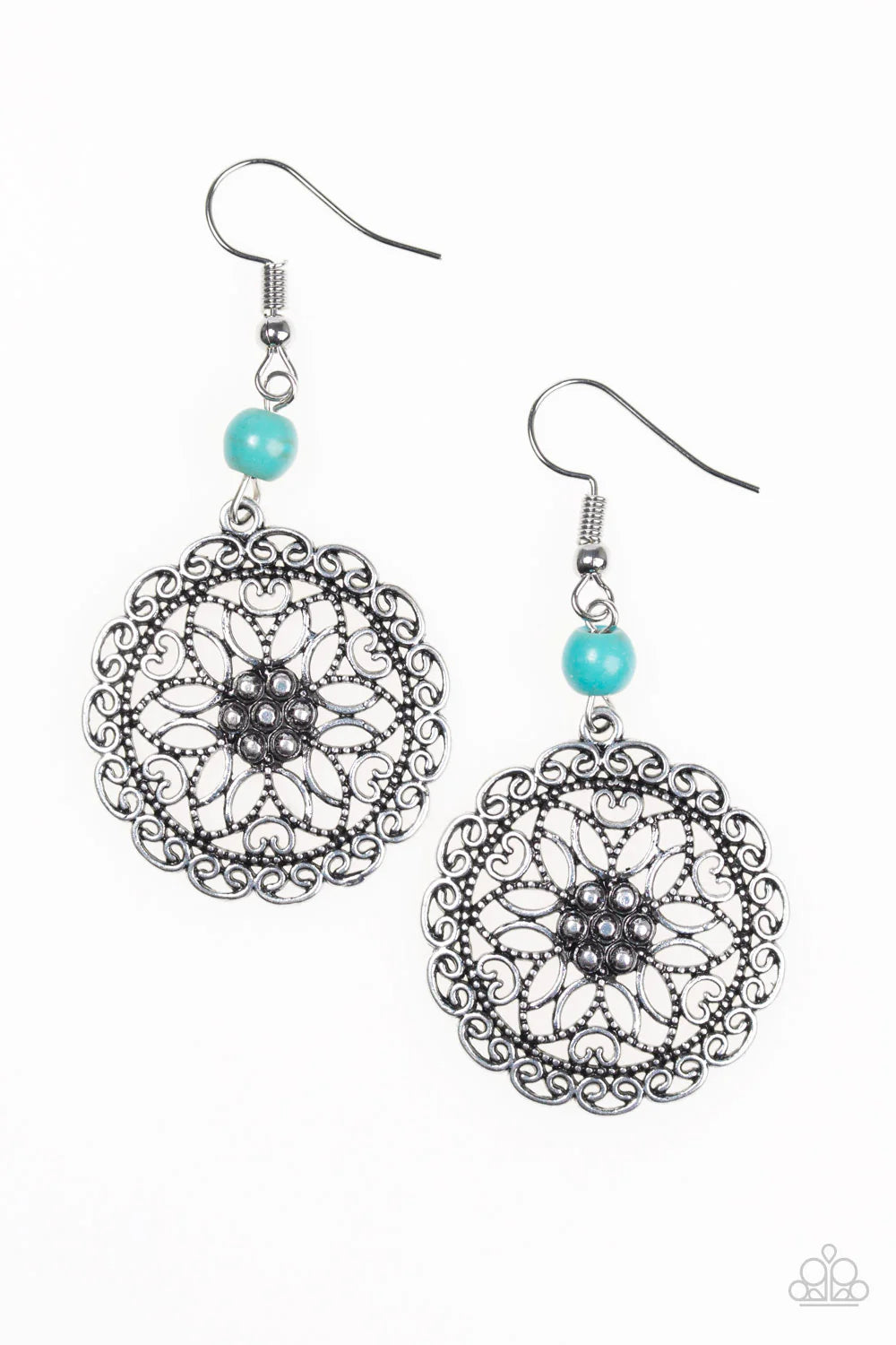 Wildflower Way-Blue earrings