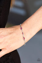 Load image into Gallery viewer, Center Stage Chic   -Purple  Bracelet
