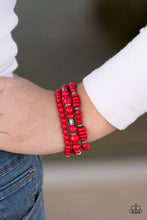 Load image into Gallery viewer, Disco Diva  - RED Bracelet

