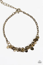 Load image into Gallery viewer, Shimmer Train - Brass  bracelet
