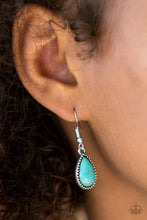Load image into Gallery viewer, Sandstone Symphony-- BLUE Earring
