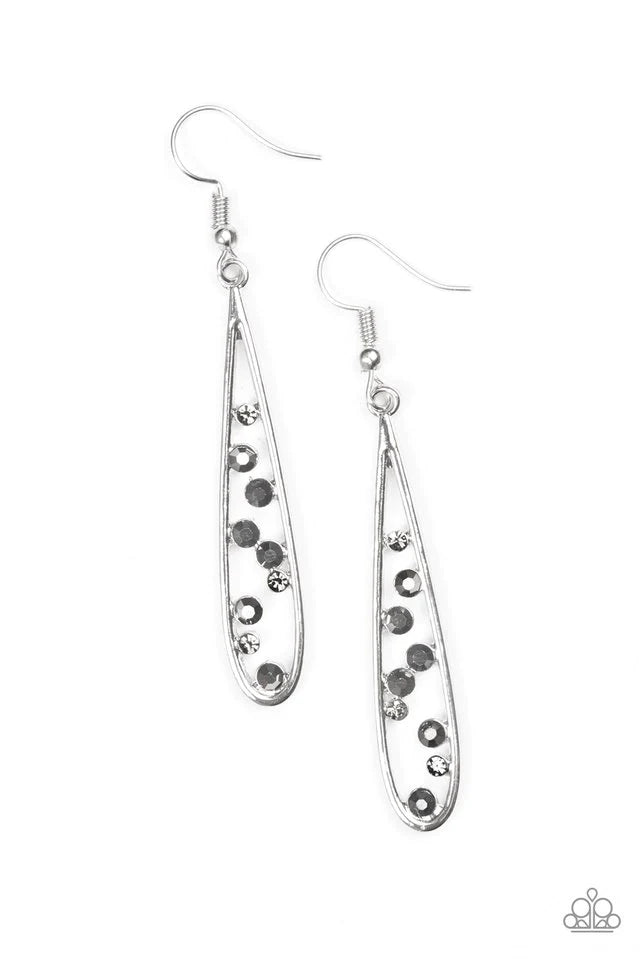 Here Comes The Reign- SILVER Earring