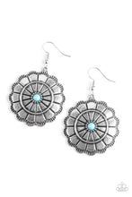 Load image into Gallery viewer, I'm No Wallflower- Blue Earrings
