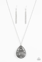 Load image into Gallery viewer, Teardrop Dead Gorgeous -  Silver Necklace
