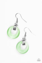 Load image into Gallery viewer, Look High and Glow - Green Earrings
