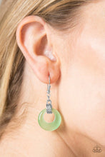 Load image into Gallery viewer, Look High and Glow - Green Earrings
